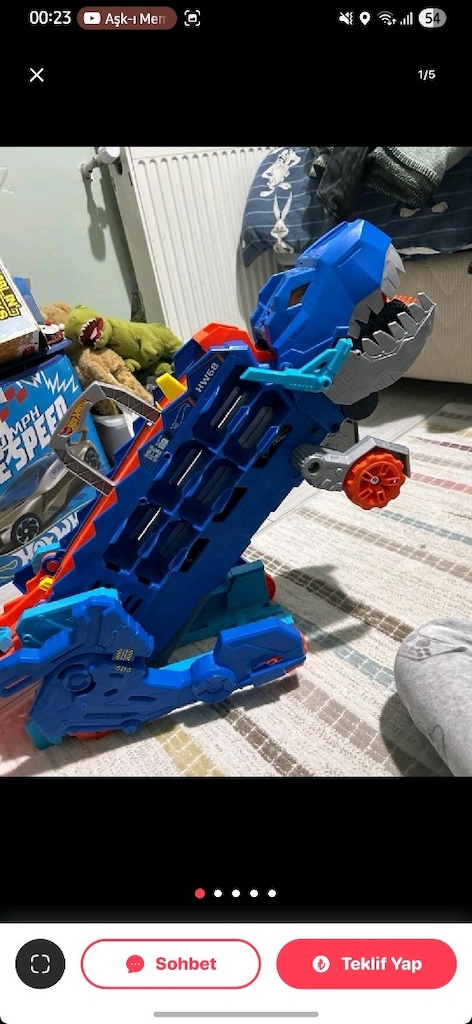 hotweels ultimate trex tır - 6
