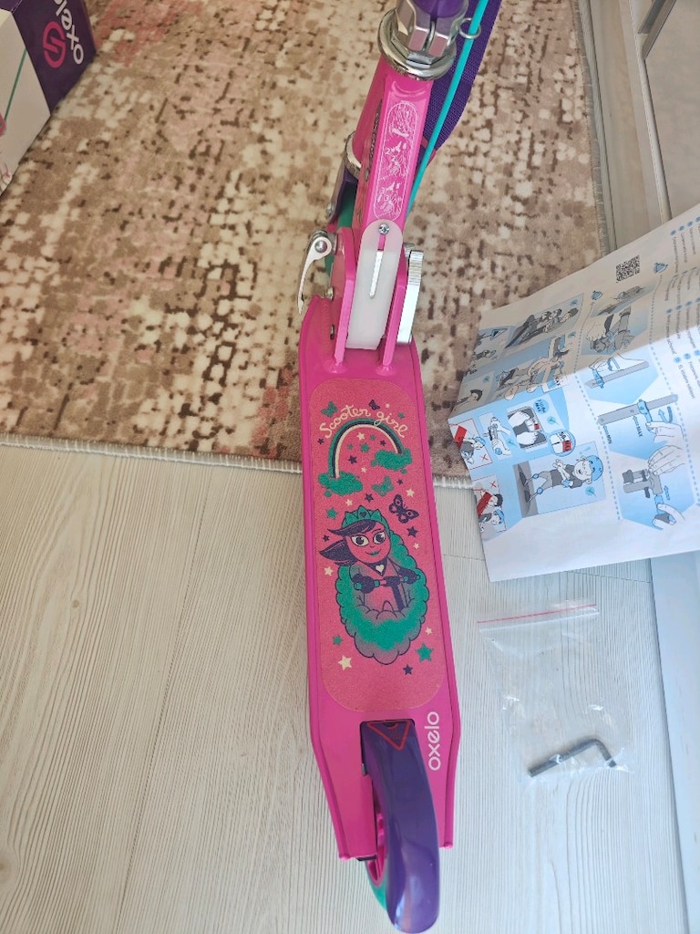oxelp play 5 kız çocuk scooter - 5