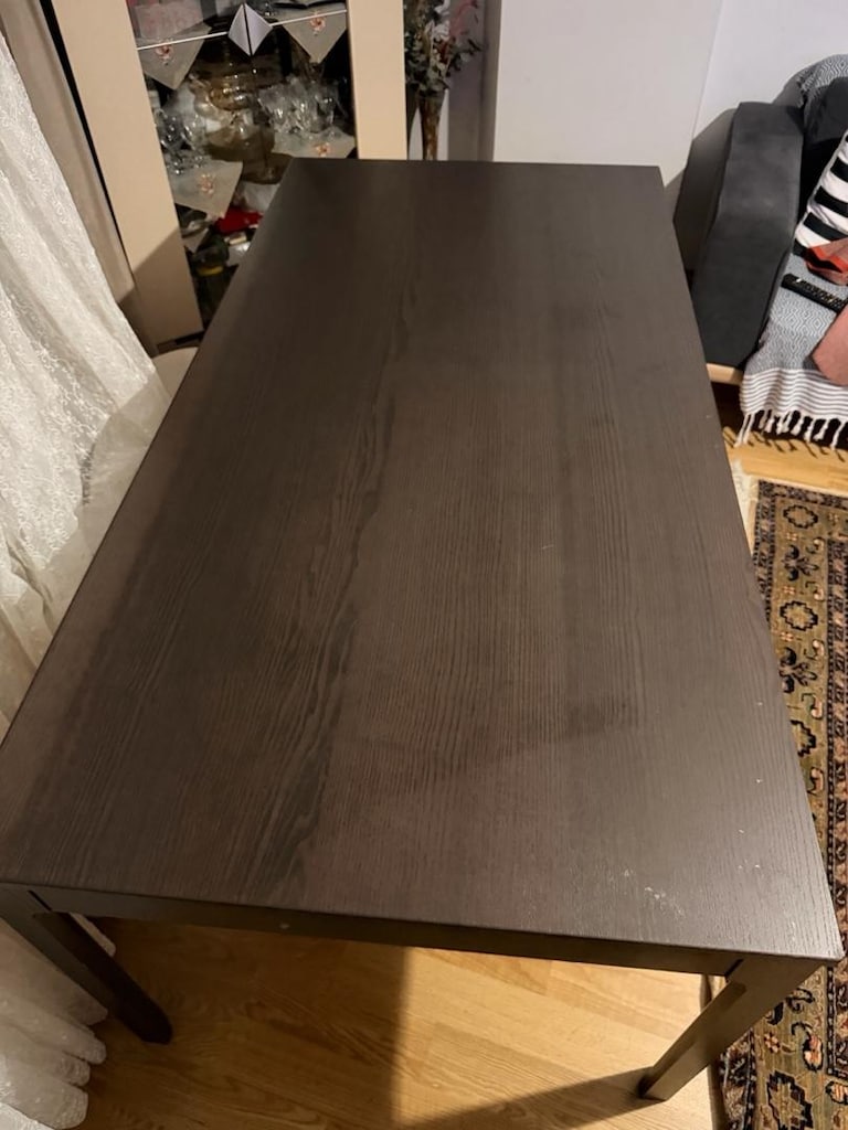 IKEA EKEDALEN Açılır Yemek Masası – Meşe – 180/240x90 cm - 8