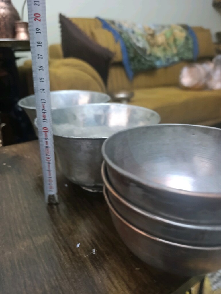 Osmanlı ve Cumhuriyet dönemi bakır üzeri kalaylı taslar - 2