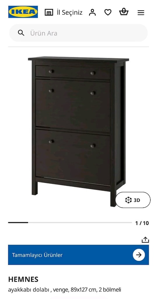 Başlık: Ikea Hemnes Ayakkabılık - 6