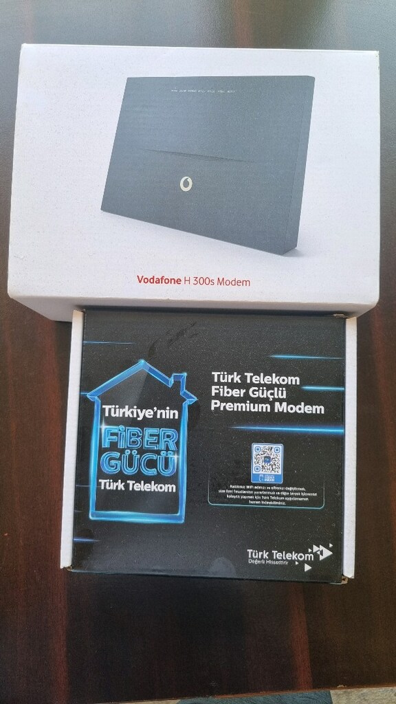 ZYXEL ve VODAFONE modem - 2