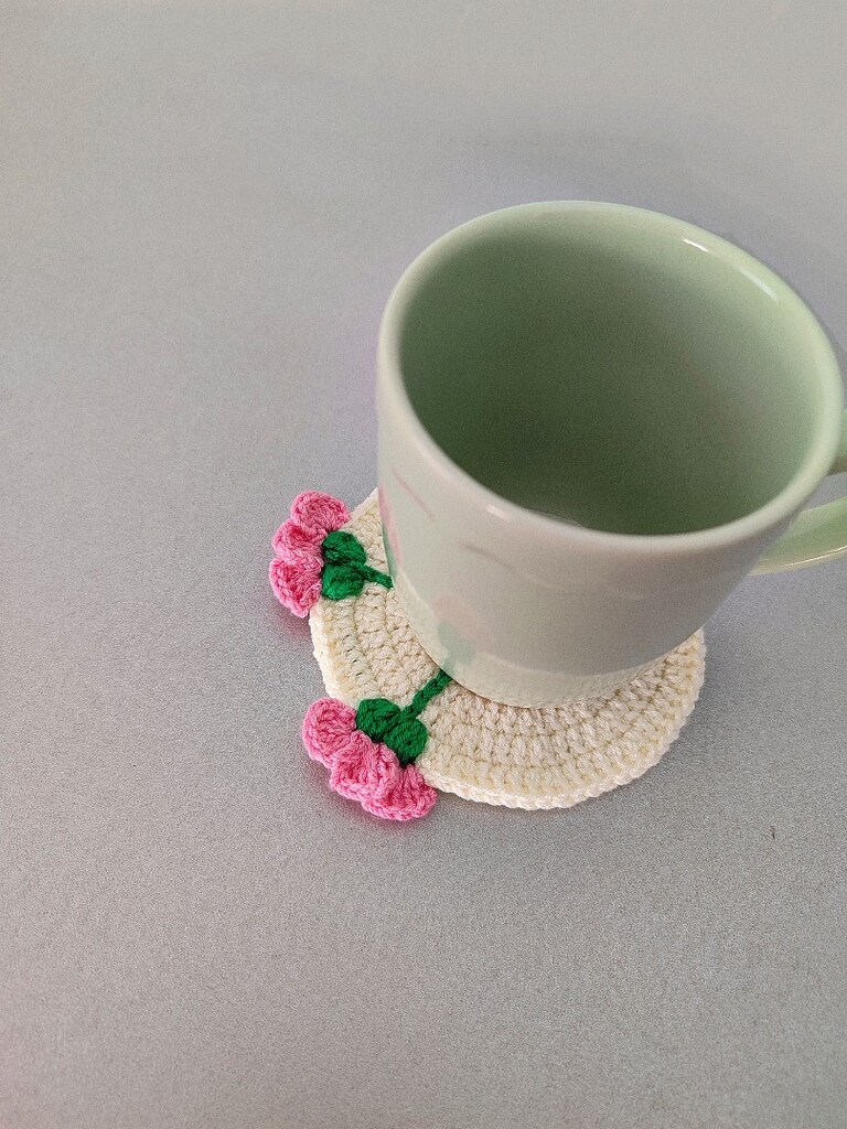 Karanfil Bardak Altlığı - 3