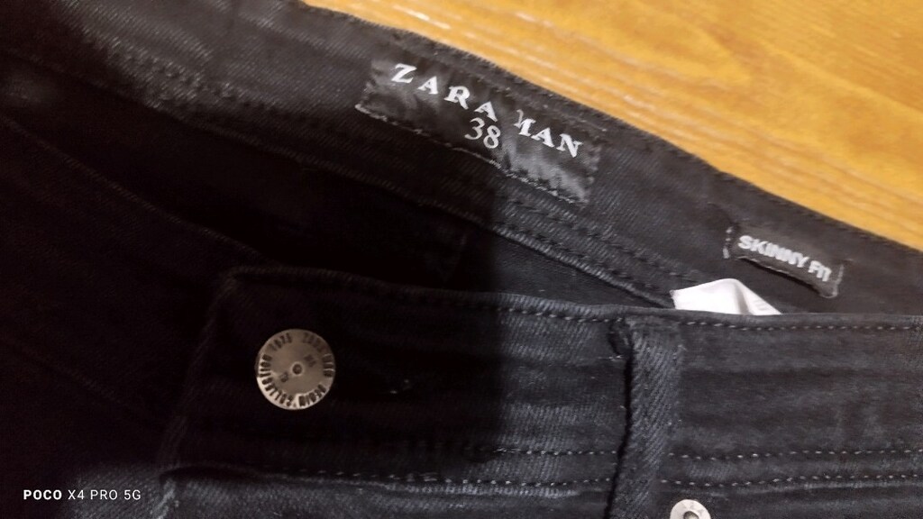 #Zara man jeans kot pantolon Eni çekilince 49  Boyu 100 - 3