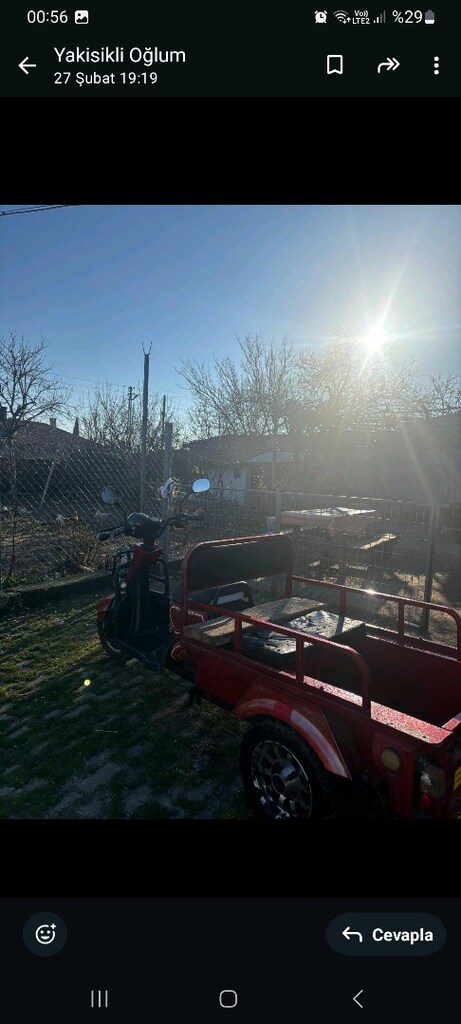 3 tekerlekli elektrikli bisiklet - 3