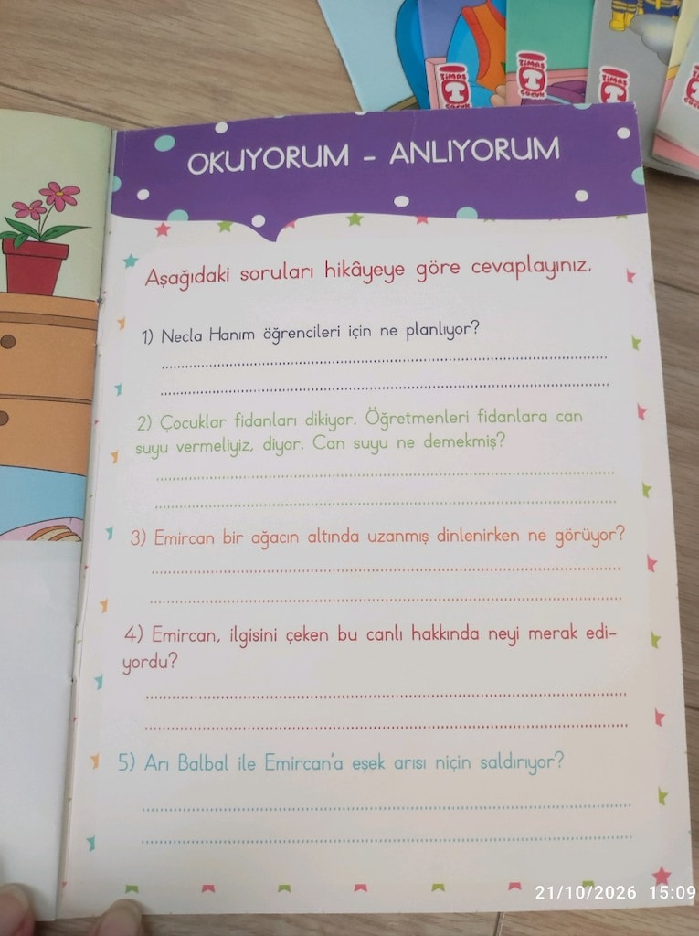 1. Sınıf Yaşasın Okuyorum Okuma Seti - 3