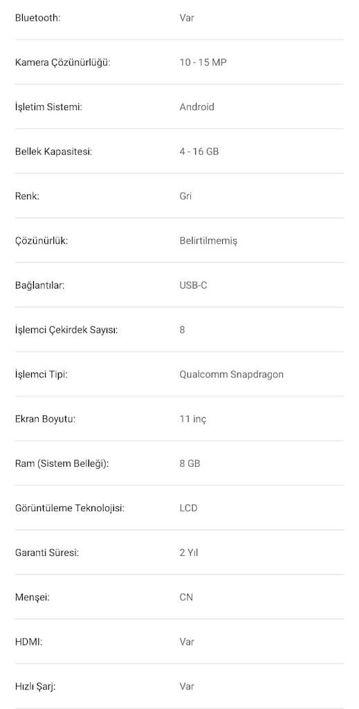 Xiaomi Pad 7 Tablet - 6