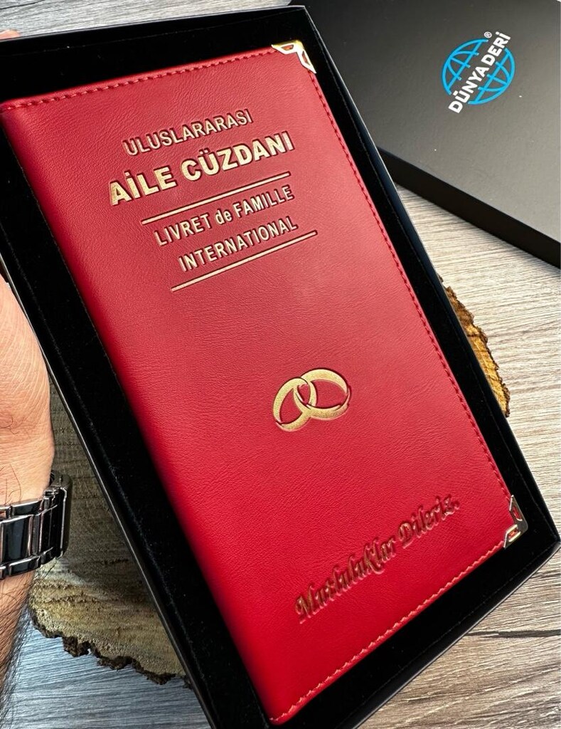 Aile Cüzdanı Kılıfı, Evlilik Cüzdanı Kılıfı - 4