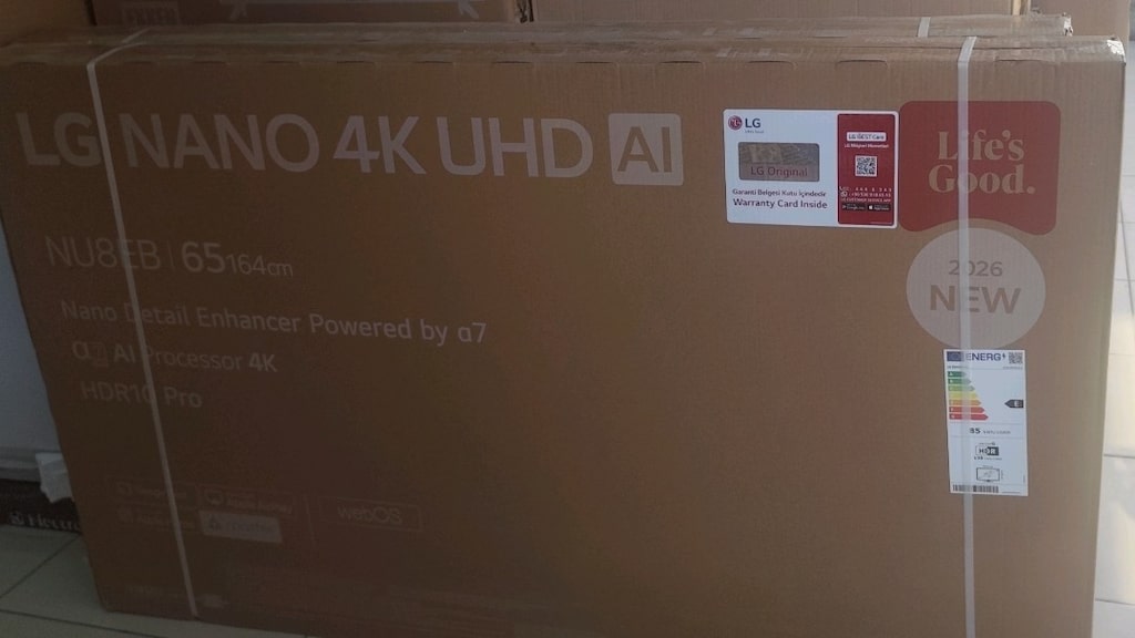 LG NANO 65NU8E0B3LA 65 İNÇ 163EKRAN 4K ULTRAHD DÂHİLİ Wİ-Fİ UYDULU SIF - 10