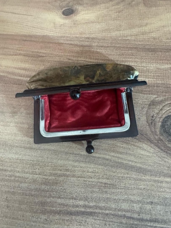 Vintage Bakalit Çerçeveli Bozuk Para Cüzdanı - 14