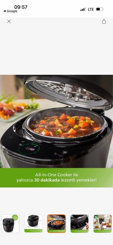 Philips al in one cooker çok amaçlı düdüklü - 2