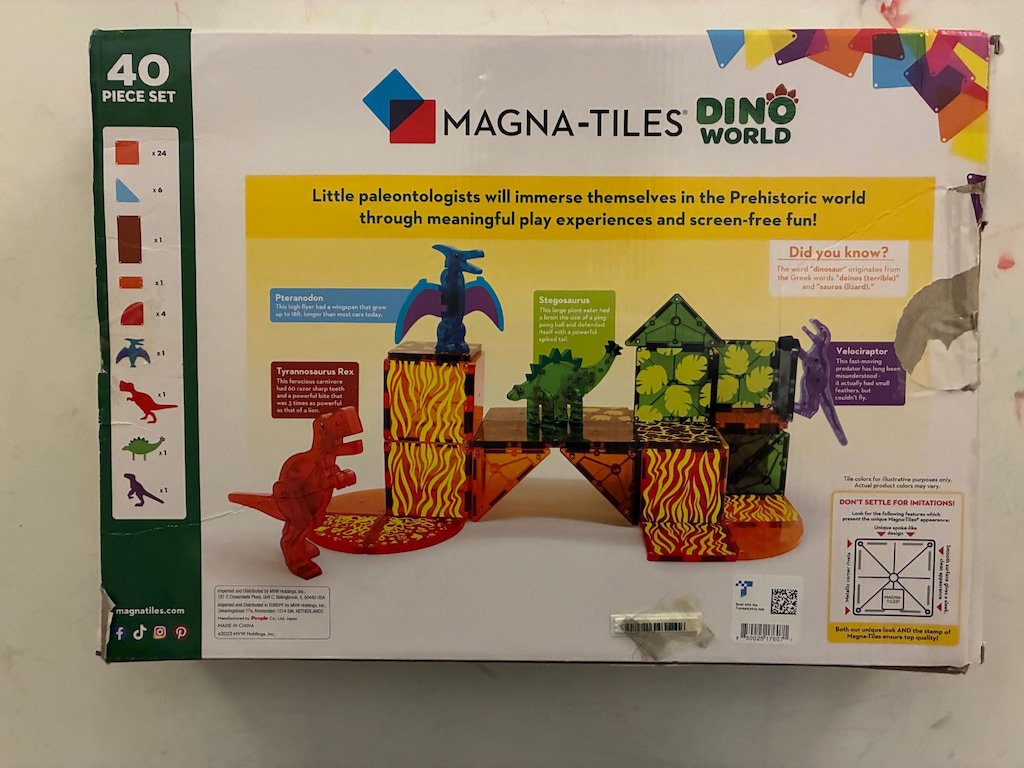 Magnatiles Dinozor Dünyası 40 Parça - 2