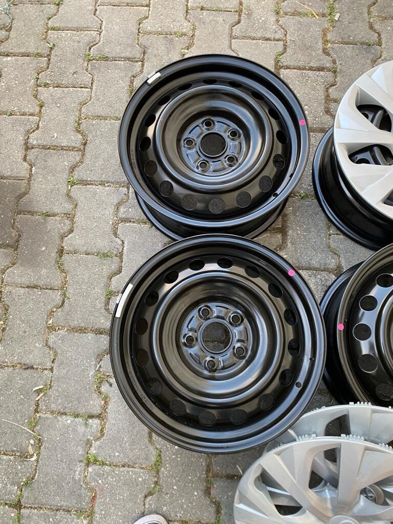 16 5x114.3 Orjinal sıfır Toyota kara jant - 2
