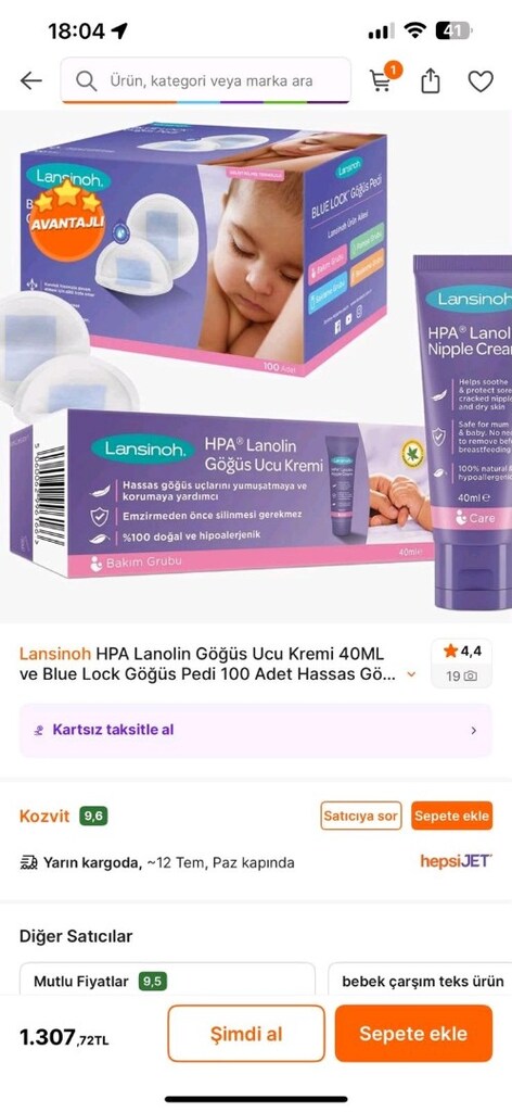 LANSİNOH GÖĞÜS PED VE KREMİ - 4