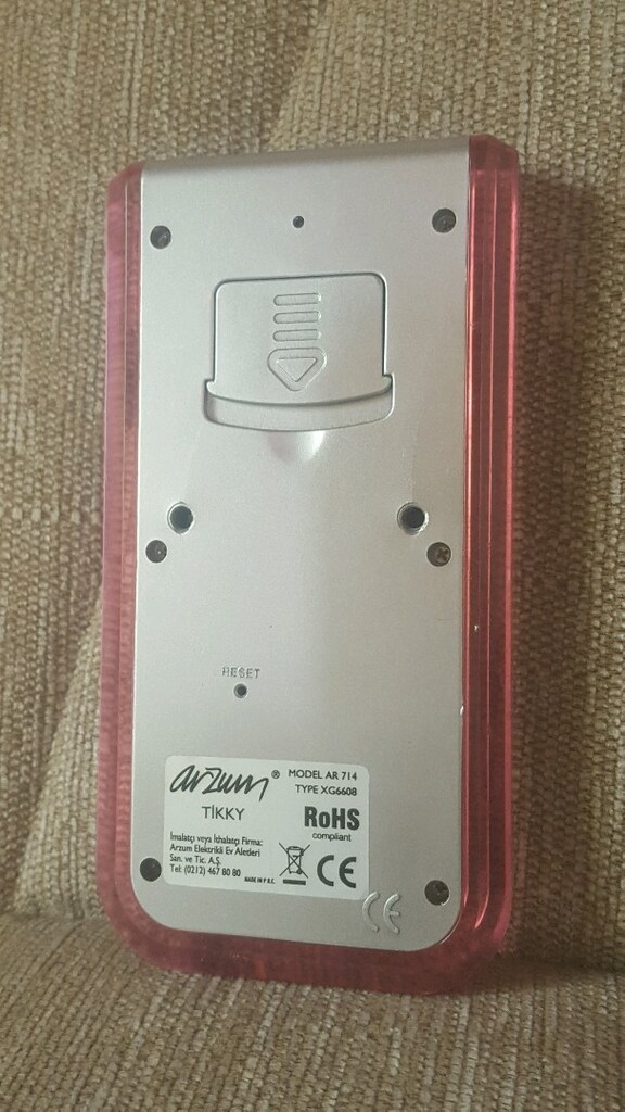 ARZUM tikky NEM VE SICAKLIK ÖLÇER SAAT / TARİH / ALARM / HAVA TAHMİNİ - 2