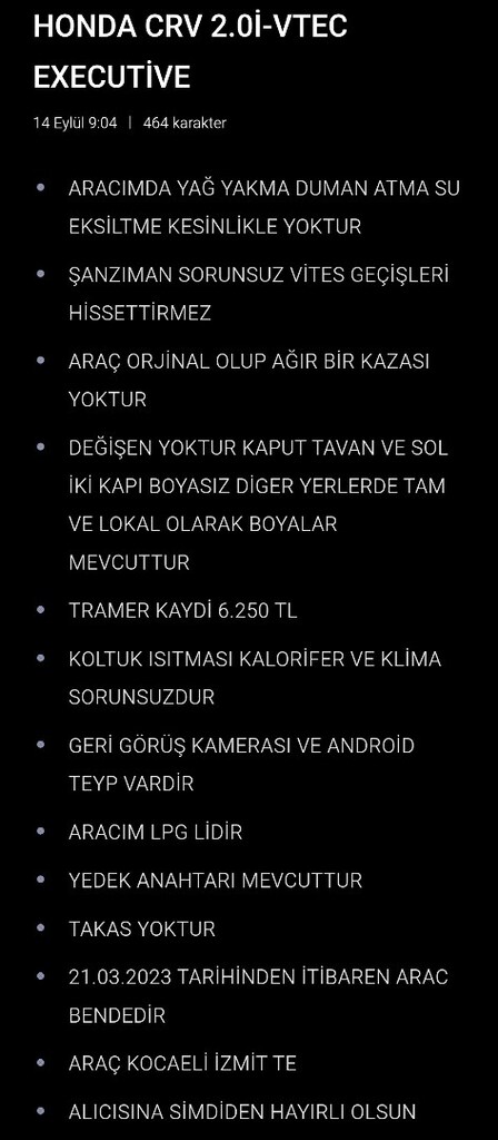 HONDA CRV 2.0İ VTEC - 11