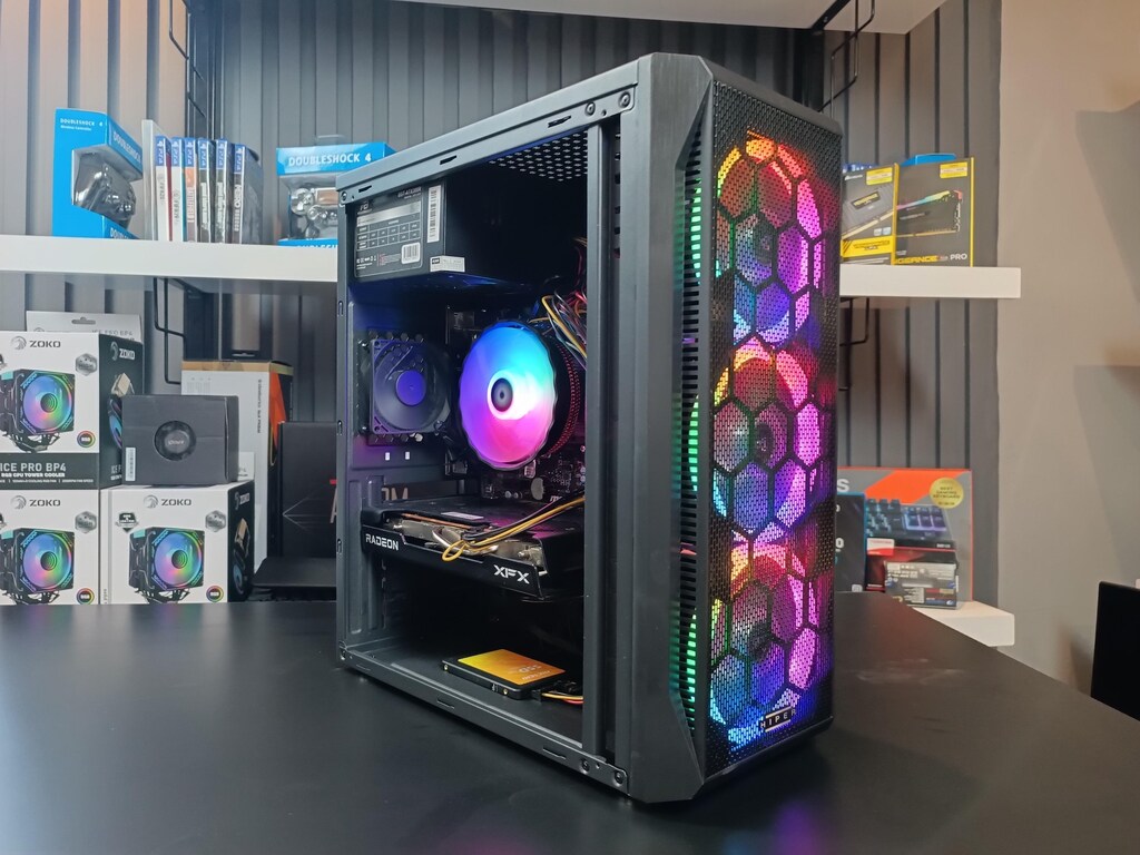 MASTER | RX6500XT/RYZEN 5 1600 CPU/256GB SSD/16 GB RAM/GAMİNG KASA - 3