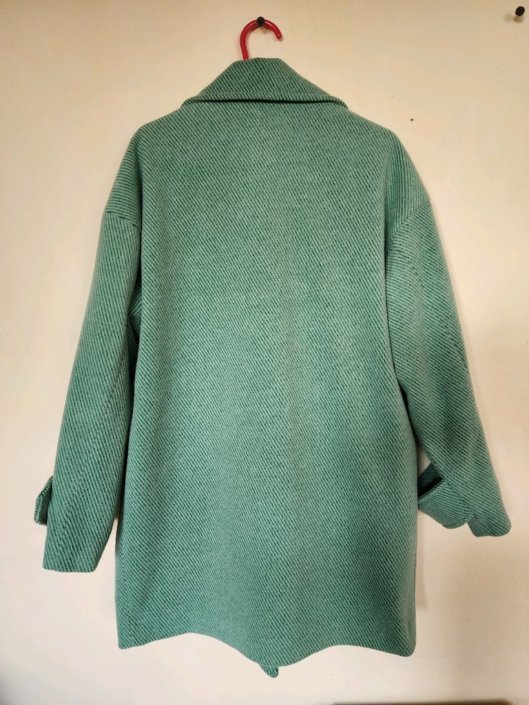 June Mint Yeşili kısa kaban - 2