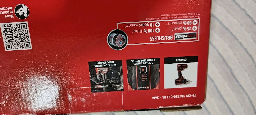 EİNHELL TP CW 18 750 C Lİ BL SOLO DARBELİ SOMUN SÖKME - 8