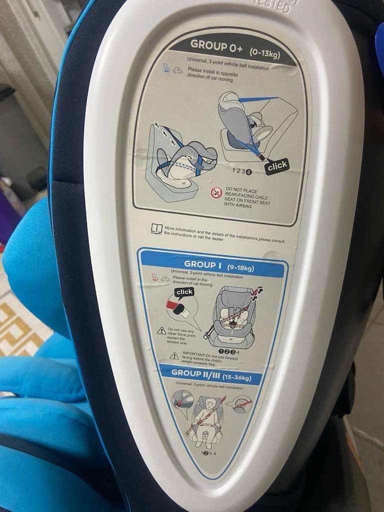 Yoyko Bear 360 Derece dönebilir yatabilir 0-36 kg ısofixli Oto koltuğu - 7