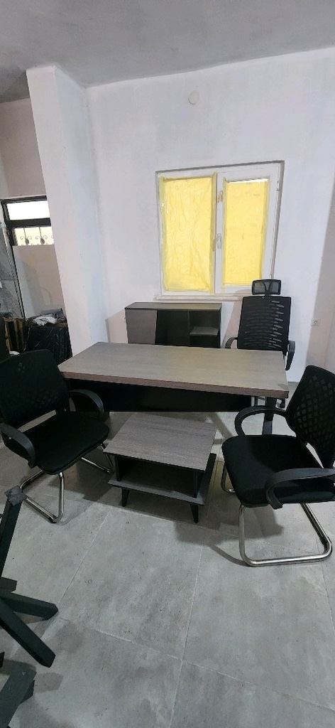 ofis masa takımı SANDALYELER DAHİL ikinci el temiz 160×70 cm - 4