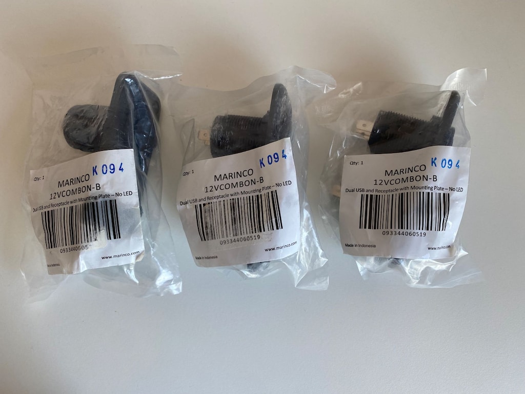 Sıfır Karavan Aksesuar Seti – Marinco 12V/USB + Musluk + Dimmer