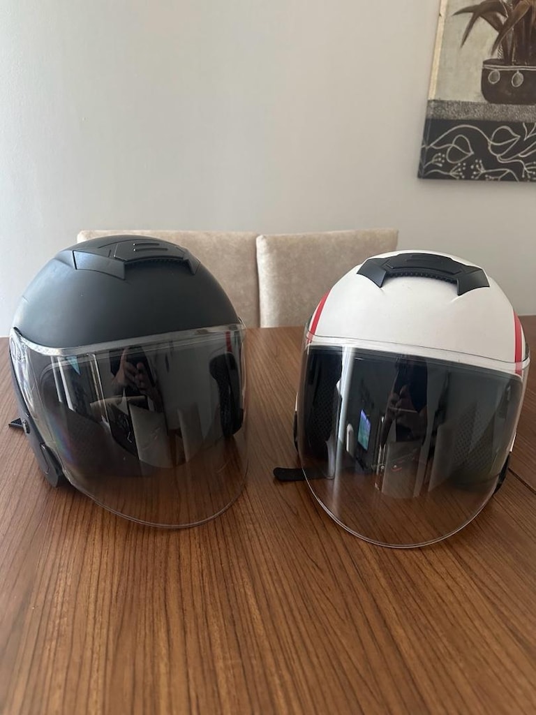 temiz kullanılmış 2 adet kask - 3