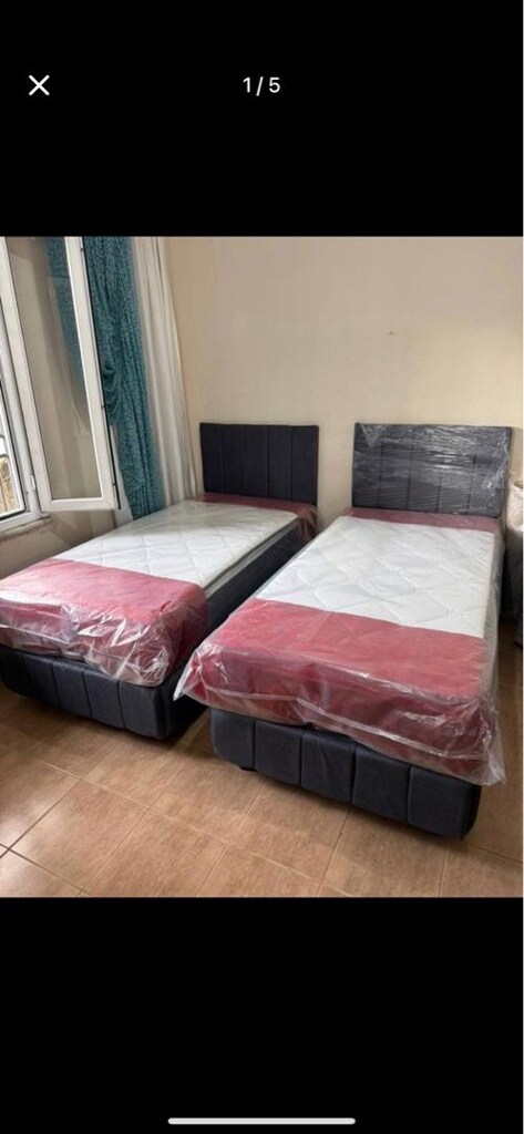 ultra lüks tek kişilik baza başlık yatak sıfır ürün ambalıjında - 3