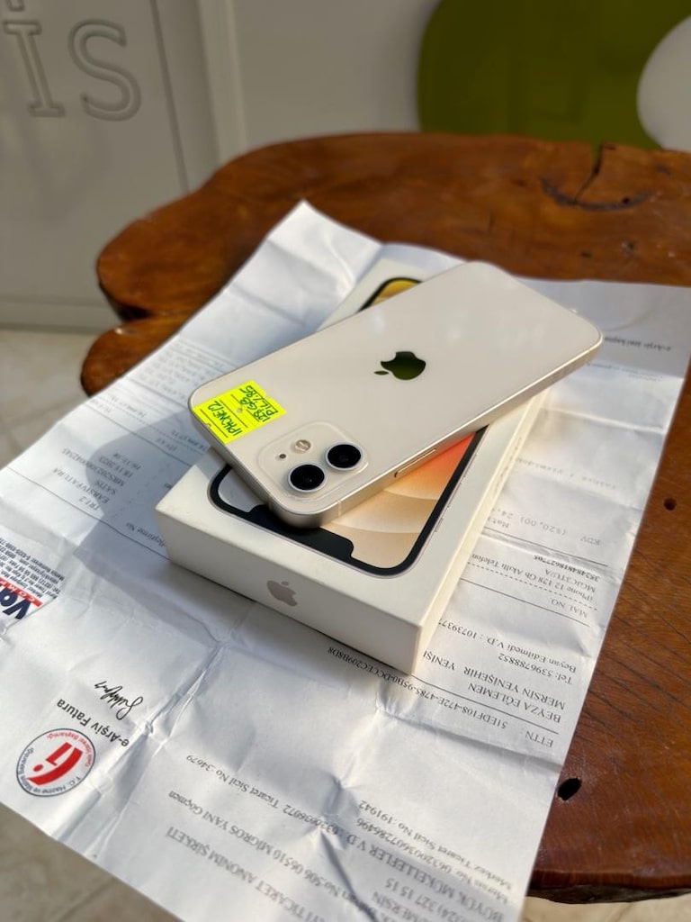 IPHONE 12 TR 128 GB MAĞAZADAN BEYAZ RENK - 5