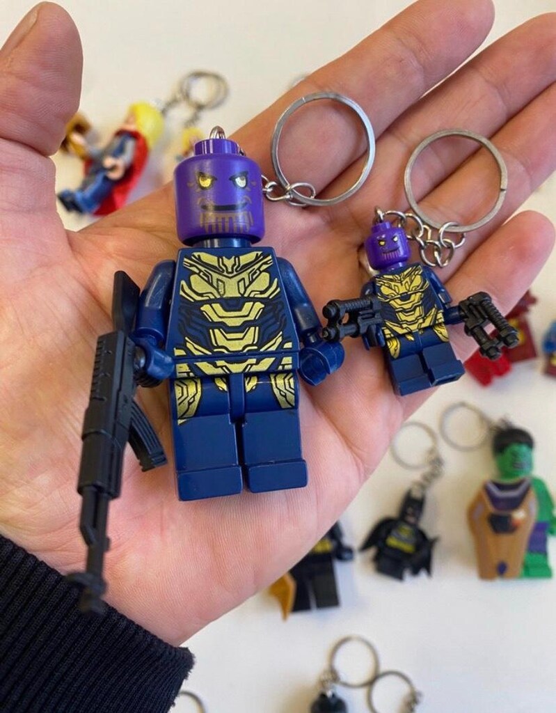 Lego Dev Marvel Figür Anahtarlıkları - 15