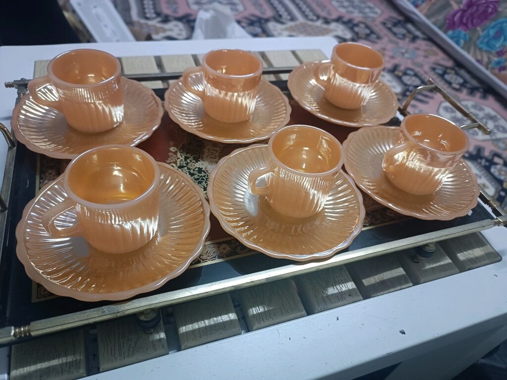 fincan takımı antika usa malı - 4