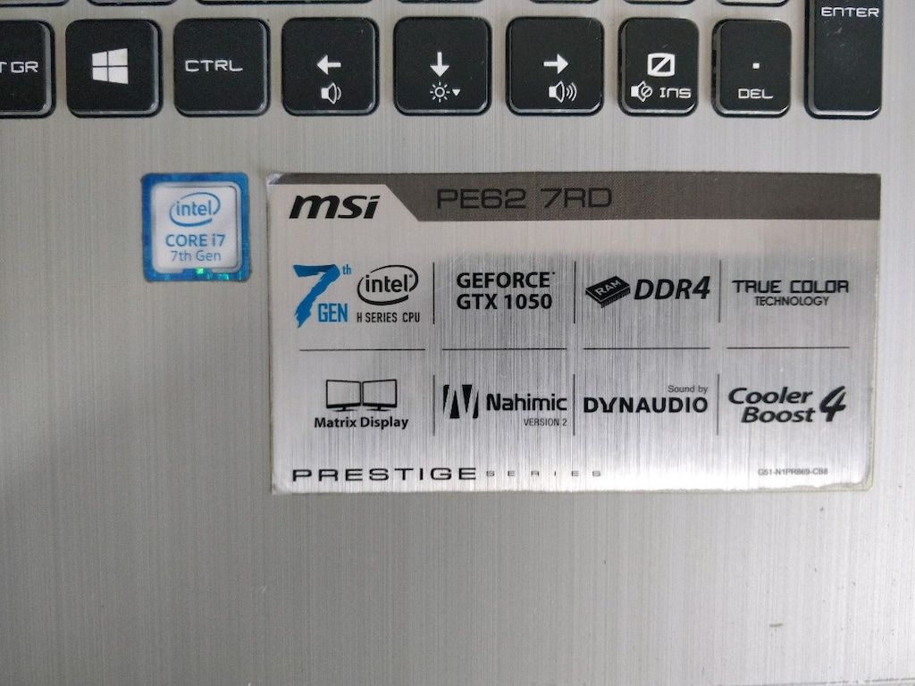 MSI prestige gaming oyuncu laptop SSD ve HDD var - 5