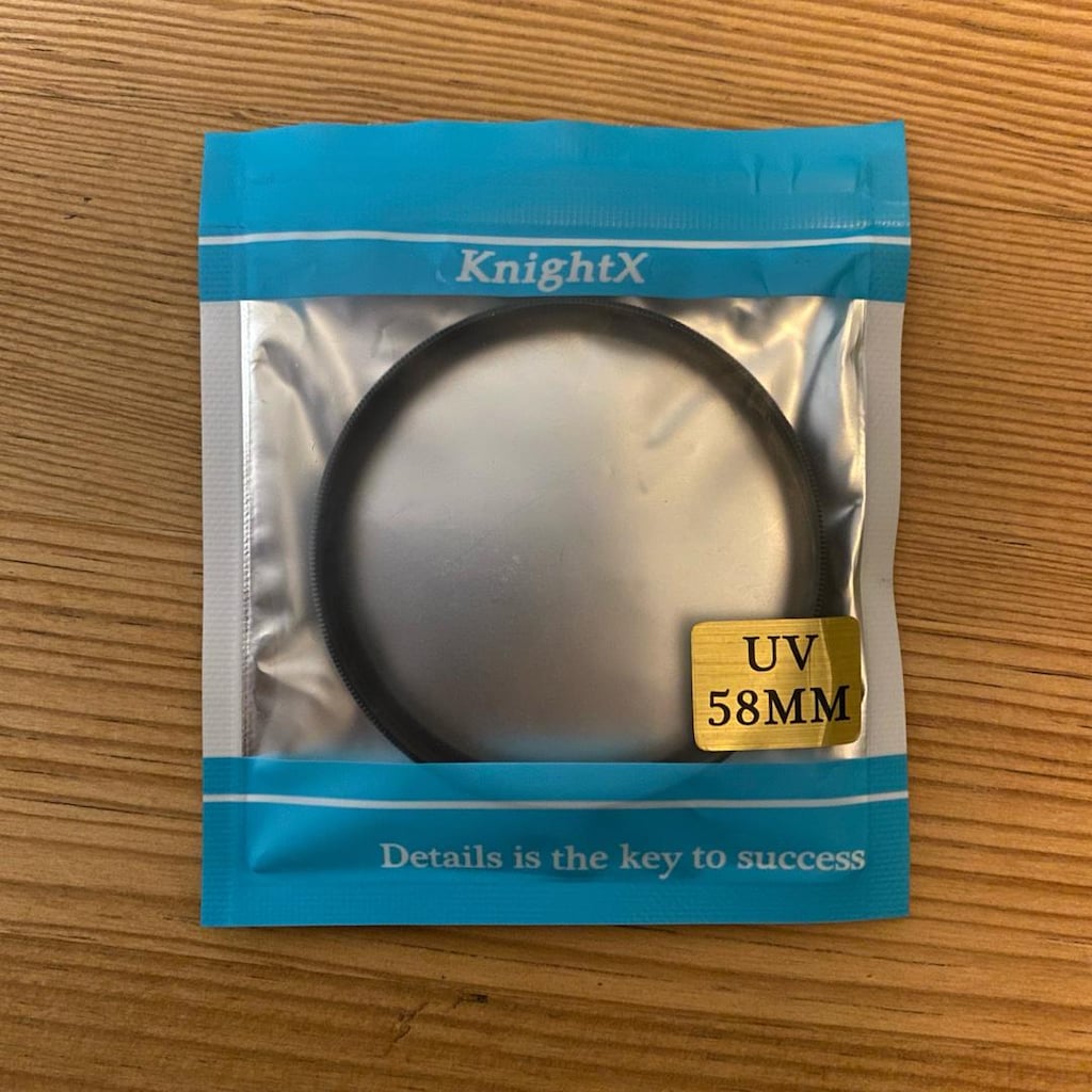KnightX 58mm Filtre Seti (CPL Polarize + UV Lens) - 2
