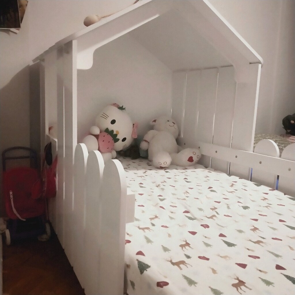 çatılı Montessori yatak - 3