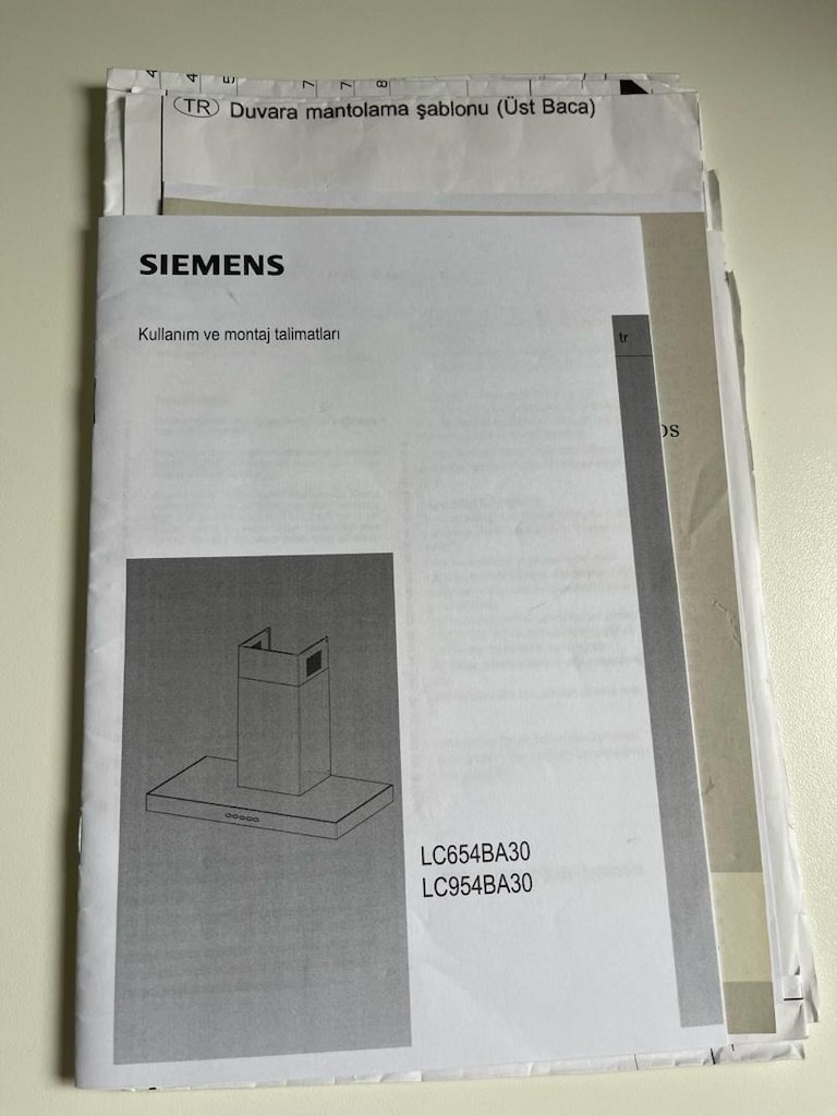 Siemens solo ocak + davlumbaz - 9