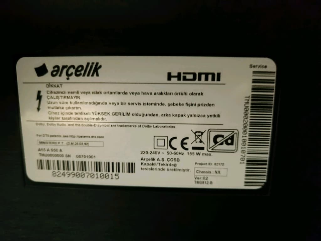 Arçelik 140 ekran Smart Tv - 8