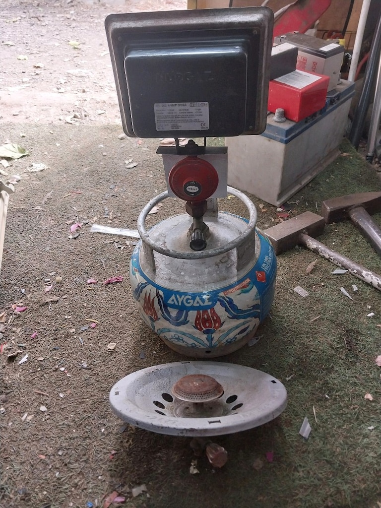 kamp sobası tüp ve ocak - 2