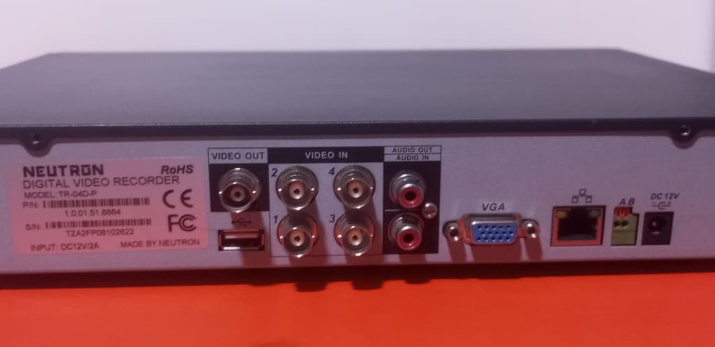 Neutron DVR Kayıt Cihazı (Sadece Analog kamera-250GB-Adaptör-Mouse) - 7