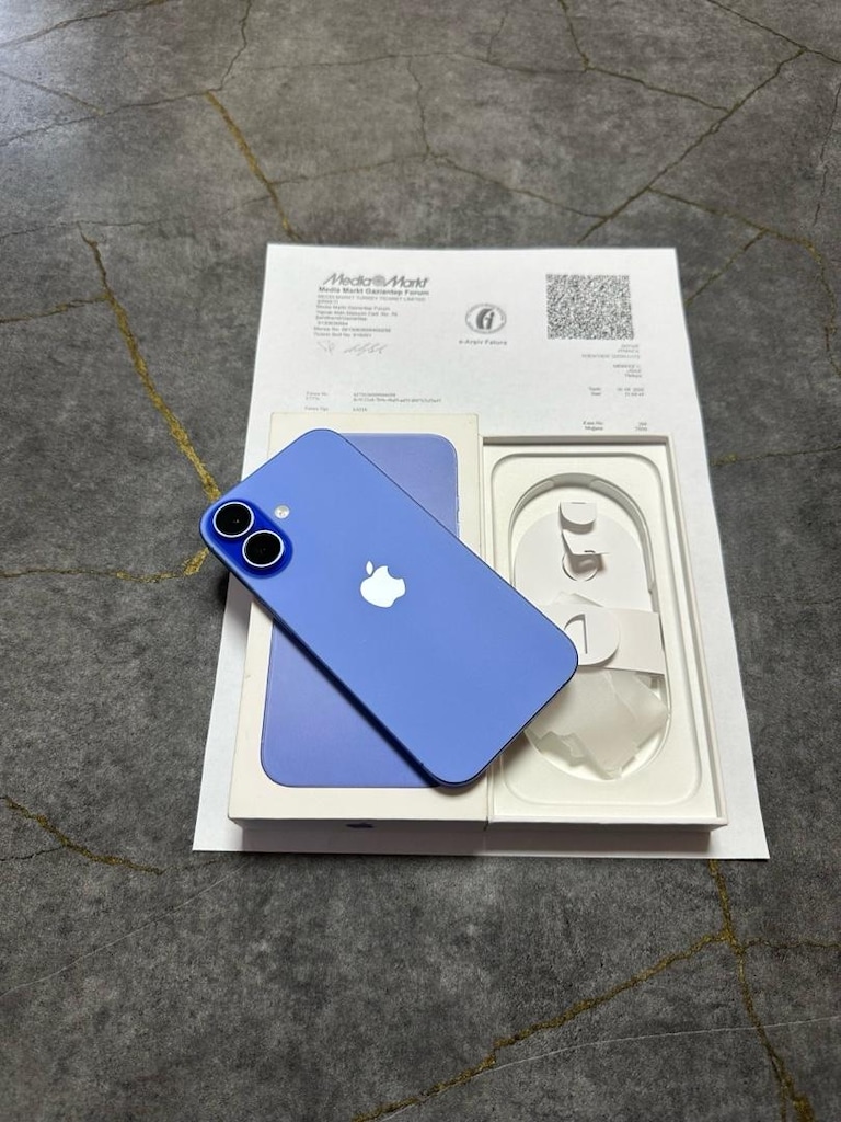 iPhone 16 yurtiçi kutulu faturalı 21 ay garantili pil 100 - 2
