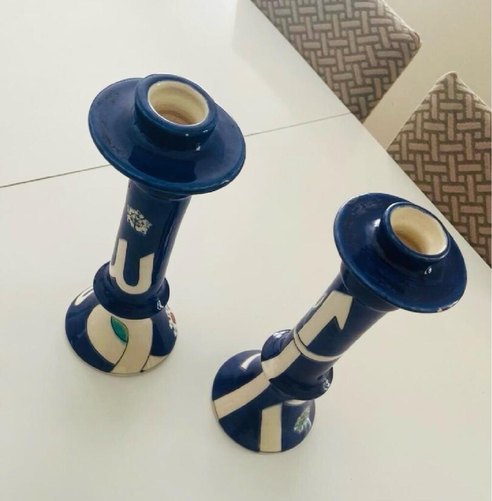 Antika şamdanlık mumluk - 2