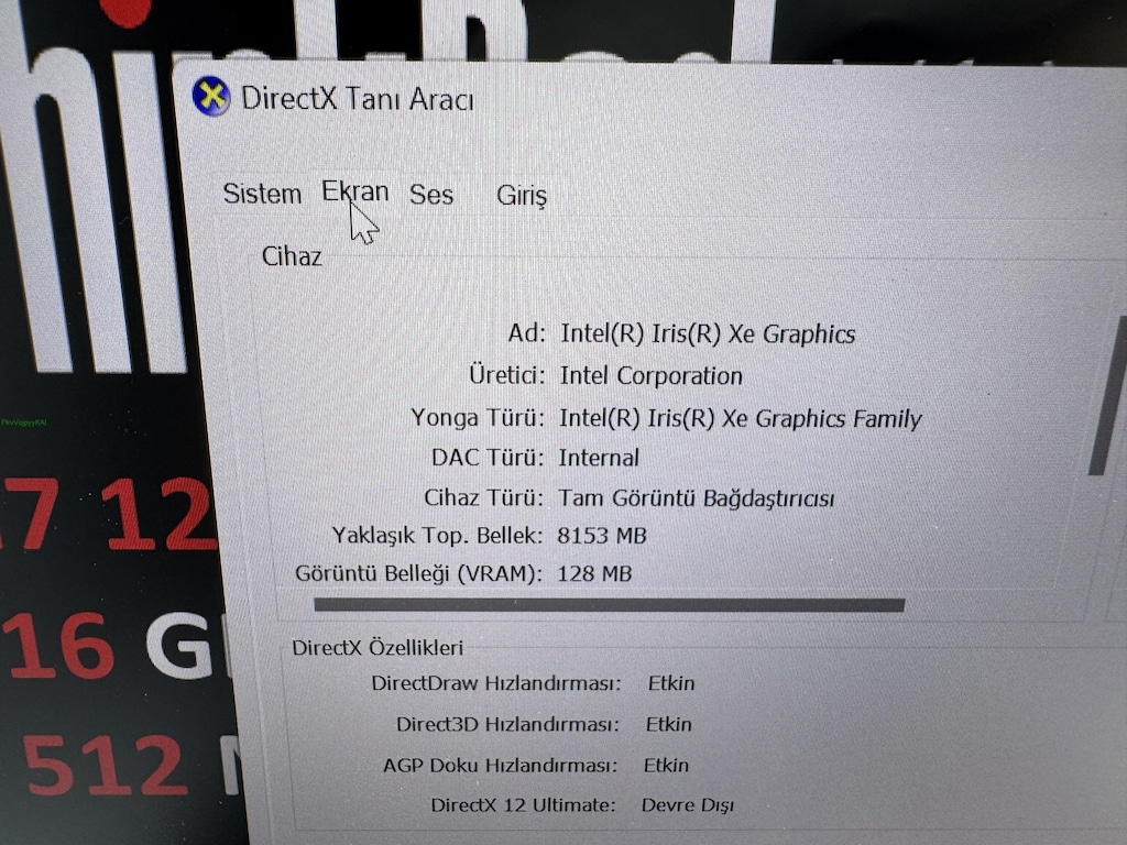 THİNKPAD X1 YOGA İ7 12. NESİL 16 GB RAM 512 NVME DOKUNMATİK - 7