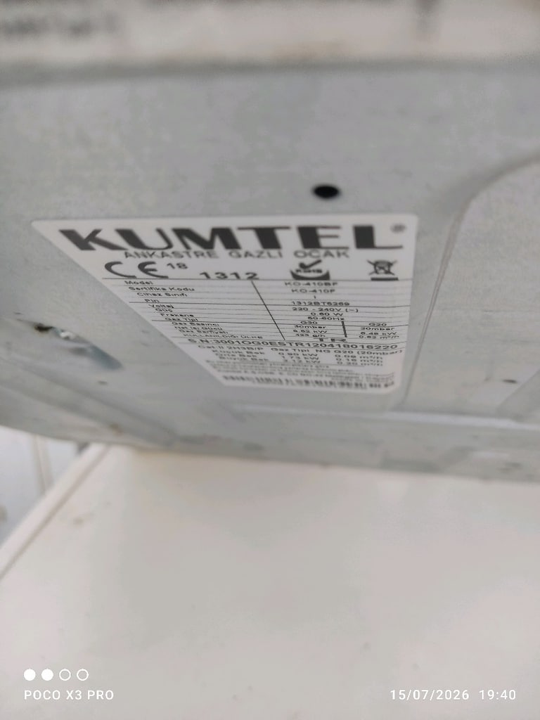 Kumtel marka 4lü Ocak tüplü - 4