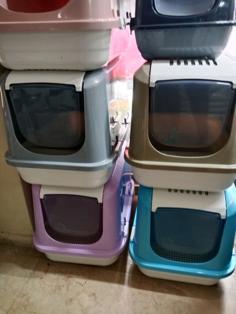 Maxi Boy kapalı kedi tuvaleti - 7