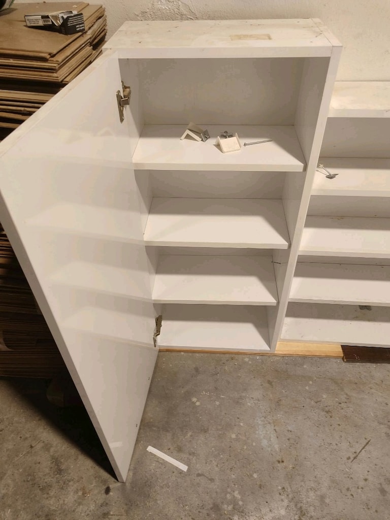 mutfak içim mdf bardak fincan dolabı duvar dolabı 166cm boy 100 cm der - 5
