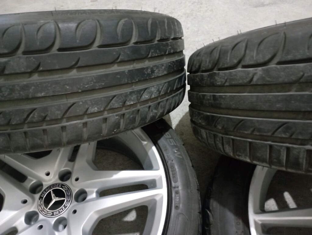 Mercedes jant lastik takımı 18 inc - 2