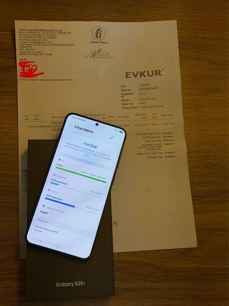 Samsung Galaxy S25PLUS 12 /256GB 14 AY Garantili Sıfırdan Farksız - 9