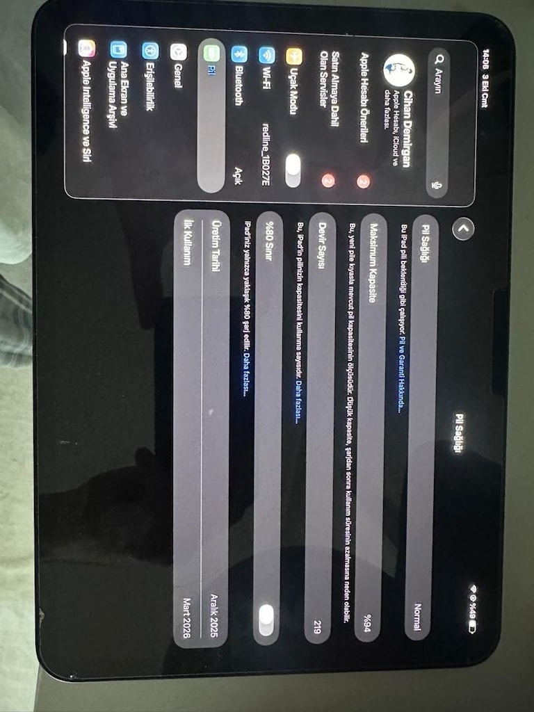 İpad pro m5 256 gb uzay grisi Garantişi - 4