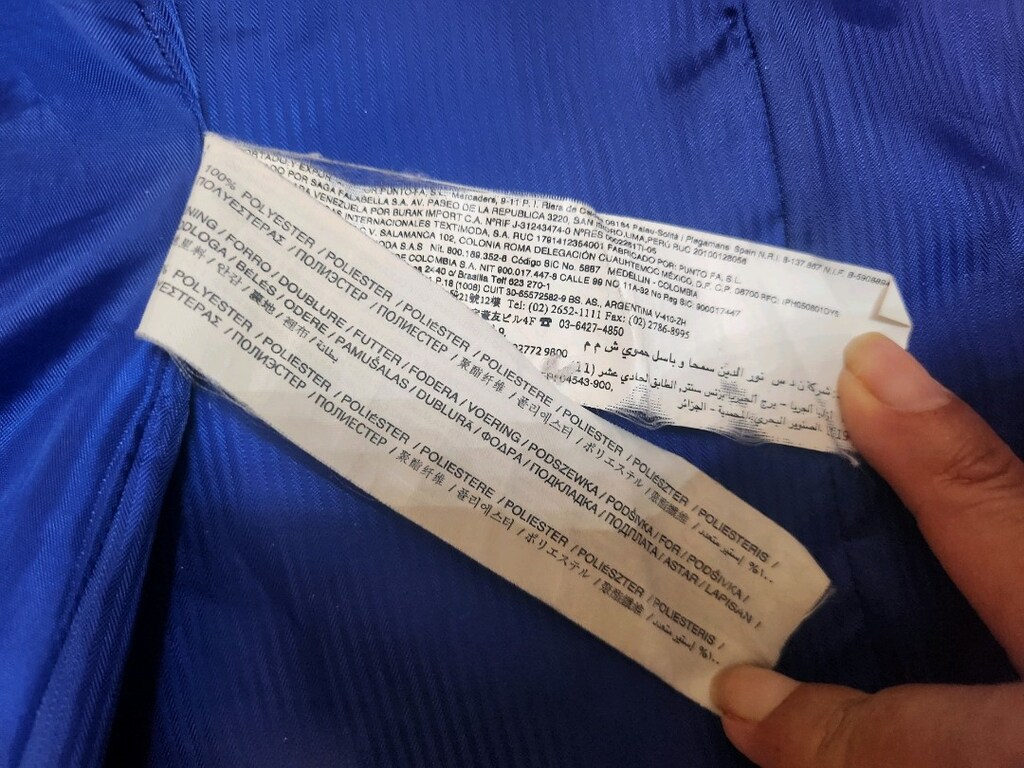MANGO Mavi Saten Detaylı Blazer - 13