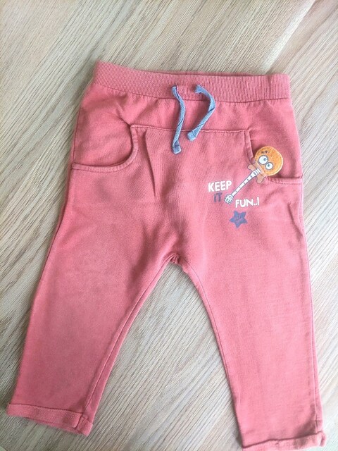 Koton baby beli lastikli sweat pantolon