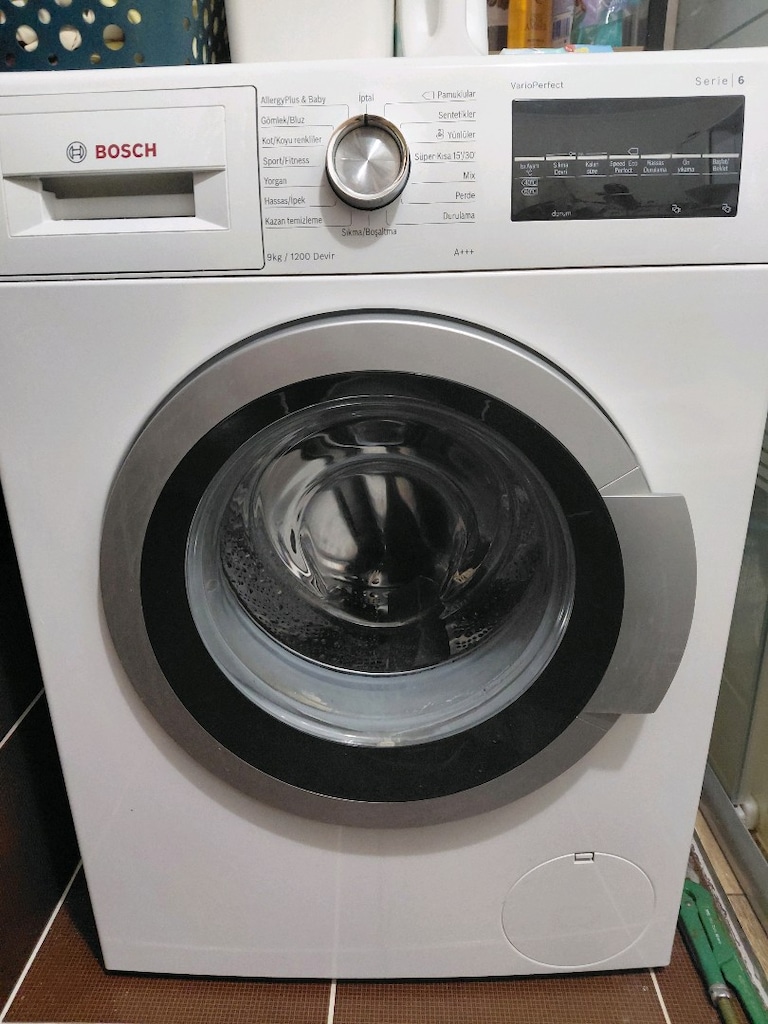 Bosch Serie 6 9 Kg 1200 Devir Çamaşır Makinesi - 2